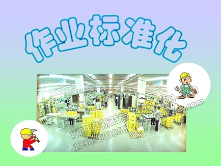 作業(yè)標準化 作業(yè)標準化