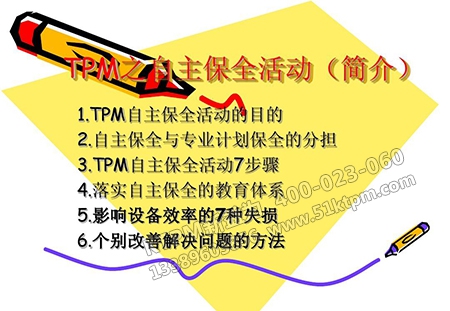 TPM自主保全 TPM自主保全