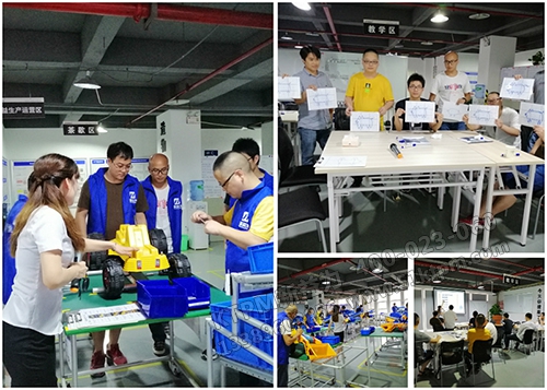 精益道場現(xiàn)場模擬實(shí)操 精益道場現(xiàn)場模擬實(shí)操