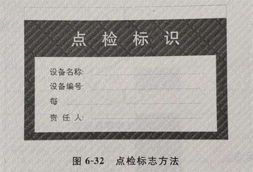 點檢標識 點檢標識